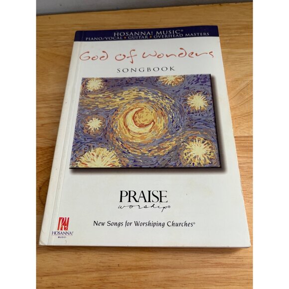 God Of Wonders Songbook By Hosanna! Music For Piano Vocal Guitar Worship Praise - Picture 1 of 8